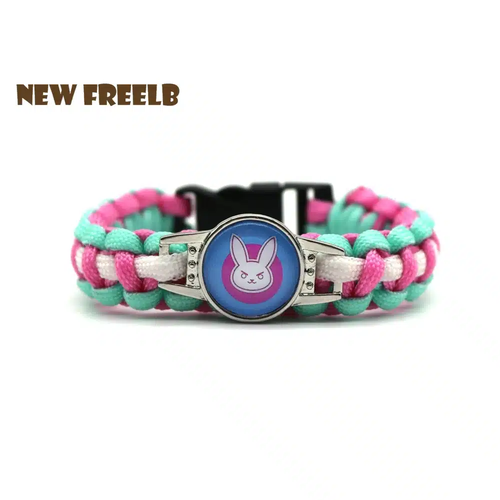 2017 New Arrival OW Paracord Bracelets Hot Game Rope Chain Fashion Handmade Jewelry for Women Men fans High Quality 17