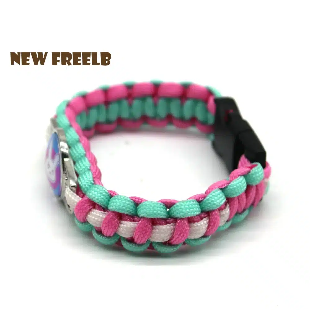 2017 New Arrival OW Paracord Bracelets Hot Game Rope Chain Fashion Handmade Jewelry for Women Men fans High Quality 18