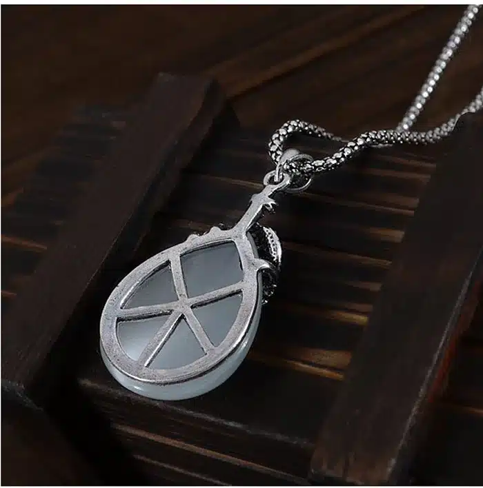 JEXXI New Retro Silver Fashion Opal Water Drop Flower Pendants Long Necklaces And Drop Earrings Jewelry Sets Corn Chains 30" 14
