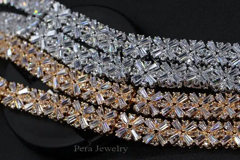 Pera CZ Classic Cubic Zirconia Gold Color Nigerian Wedding African Costume Big Statement Jewelry Set With Red Crystal Stone J060 32