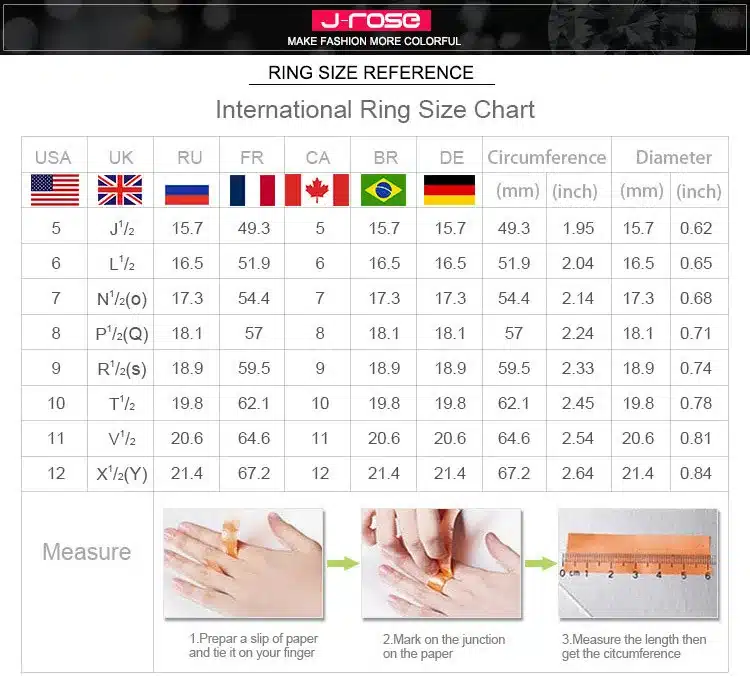 Jrose Famous Brand Women Accesssories Red Wedding Ring Earings Pendant Necklace 925 Sterling Silver Jewelry Sets Fine Jewelry 19