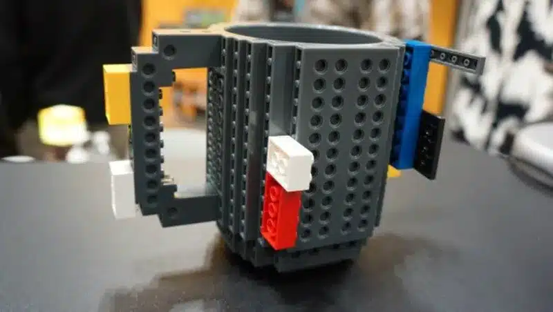 Build-On Brick Mug DIY Bulding Blocks Coffee Mugs 350 ml Creative Drinkware BPA Free Legoe mug Birthday Gifts Tazas 13