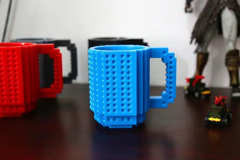 Build-On Brick Mug DIY Bulding Blocks Coffee Mugs 350 ml Creative Drinkware BPA Free Legoe mug Birthday Gifts Tazas 19