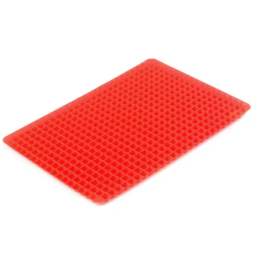 Home Use Red Pyramid Bakeware Pan Nonstick Silicone Baking Mats Pads Moulds Cooking Mat Oven Baking Tray Sheet Kitchen Tools 6