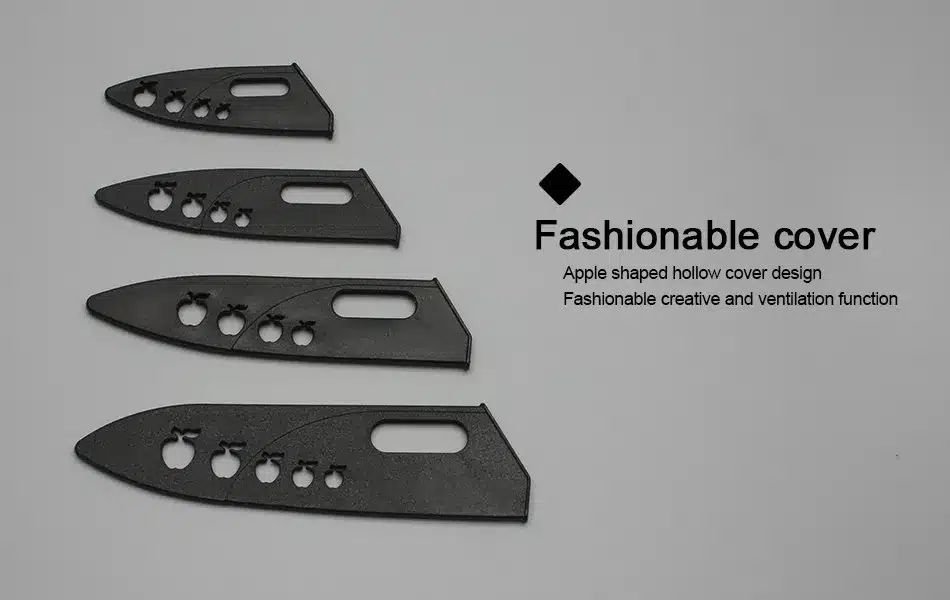 Kitchen Knives Cooking Set Ceramic Knife 3" 4" 5" 6" inch Zirconia Ceramic Black Blade Paring Fruit Vege Cooking Knife 11