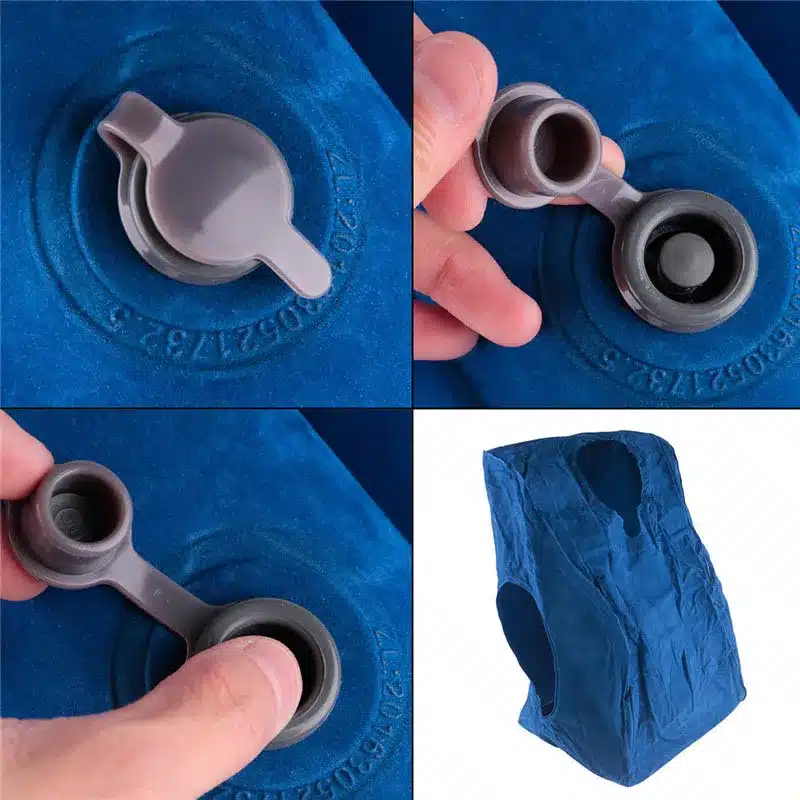 Travel pillowInflatable pillows air soft cushion trip portable innovative products body back support Foldable blow neck pillow 12