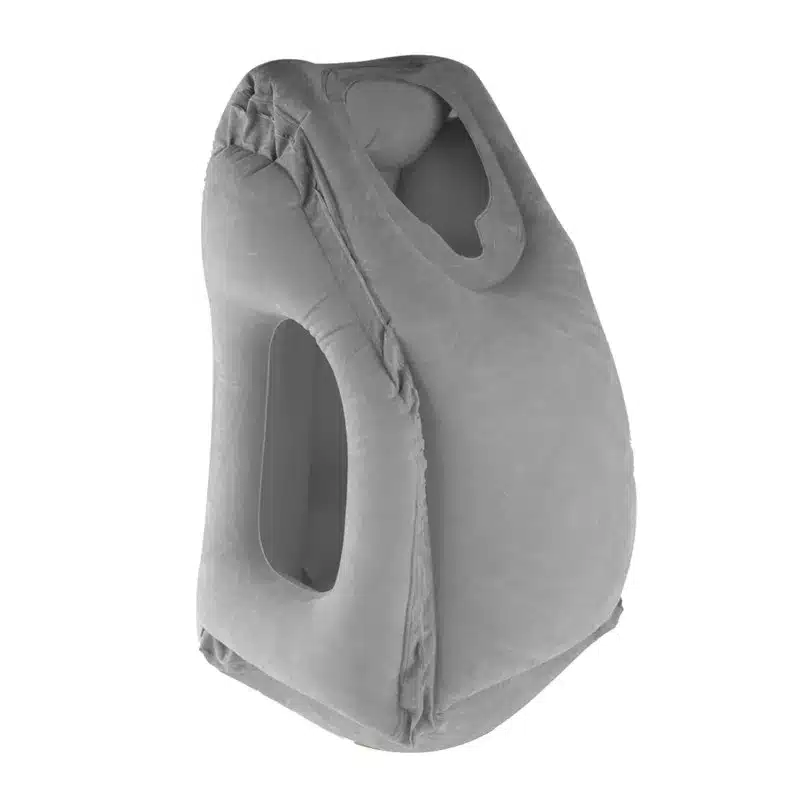 Travel pillowInflatable pillows air soft cushion trip portable innovative products body back support Foldable blow neck pillow 16