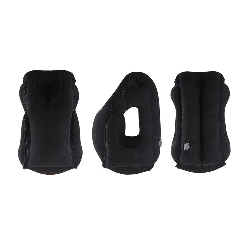 Travel pillowInflatable pillows air soft cushion trip portable innovative products body back support Foldable blow neck pillow 17