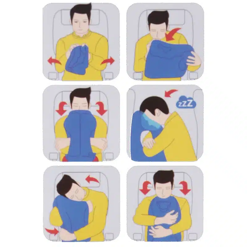 Travel pillowInflatable pillows air soft cushion trip portable innovative products body back support Foldable blow neck pillow 18