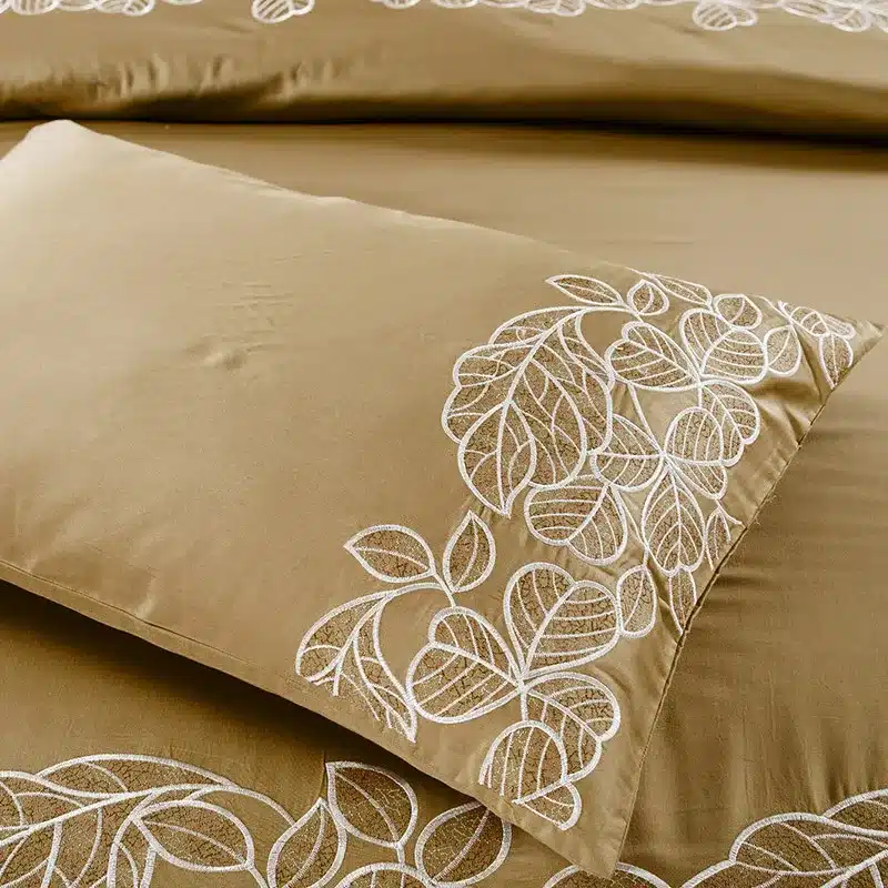 Luxury Tribute Silk Cotton Embroidery Luxury Bedding set Noble Palace Royal Bed set King Queen Size Duvet cover Bedsheet set 18