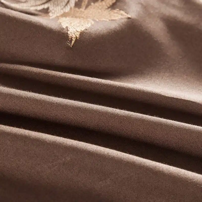Luxury Tribute Silk Cotton Embroidery Luxury Bedding set Noble Palace Royal Bed set King Queen Size Duvet cover Bedsheet set 85