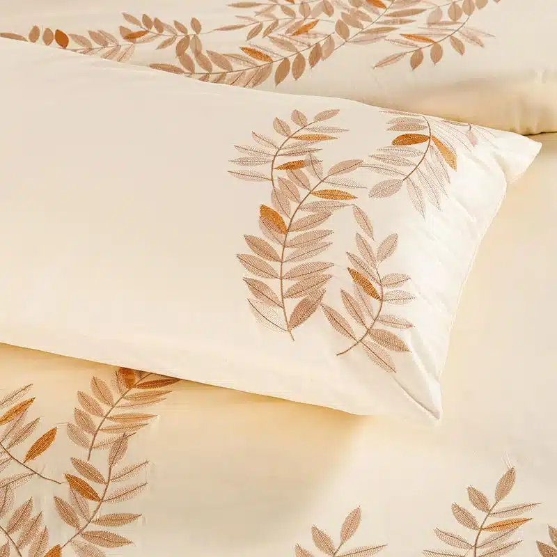 Luxury Tribute Silk Cotton Embroidery Luxury Bedding set Noble Palace Royal Bed set King Queen Size Duvet cover Bedsheet set 107