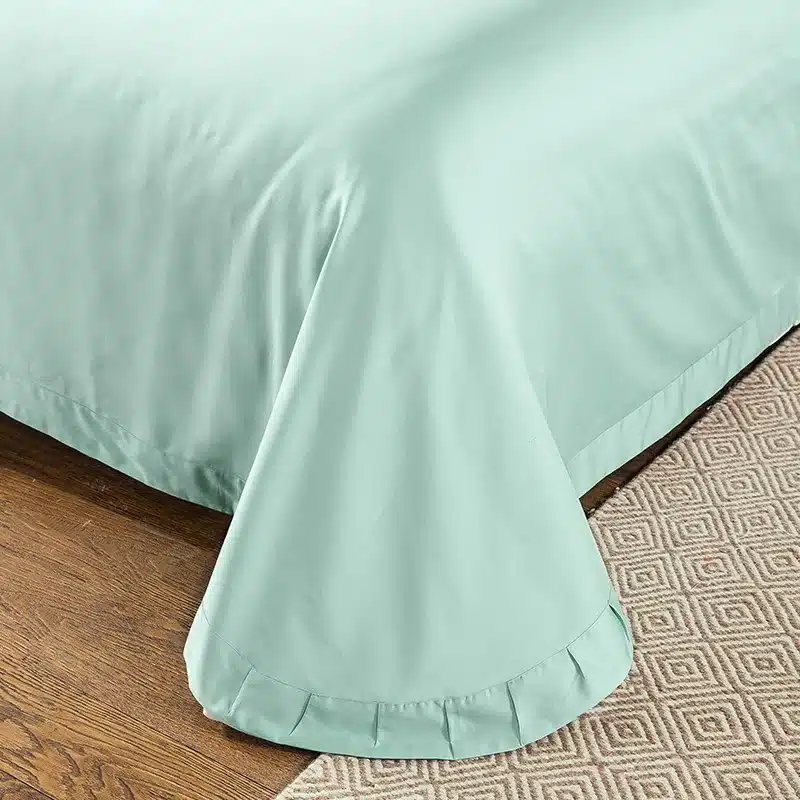 100% Egypt Cotton Coffee Bule Embroidery Luxury Oriental Bedding set King Queen size Bed set Duvet cover Bedsheet Pillowcases 64