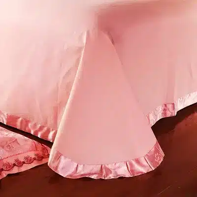 White Silver Color Jacquard Luxury Bedding sets 4/6 Pcs Queen/King size lace cotton Stain Bed set Bed linen Duvet cover pillow 118