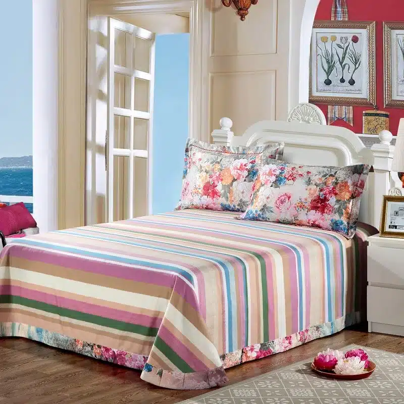 100% cotton bule jacquard floral luxury bedding sets queen king size duvet cover bed sheet set,bed set bed linen pillowcase 36