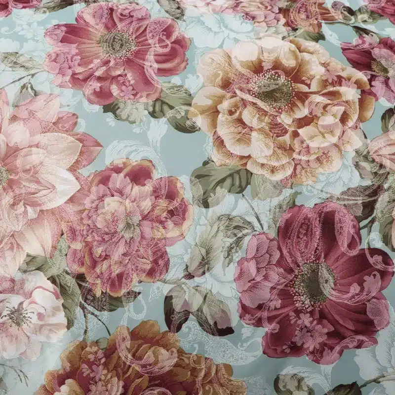 100% cotton bule jacquard floral luxury bedding sets queen king size duvet cover bed sheet set,bed set bed linen pillowcase 42