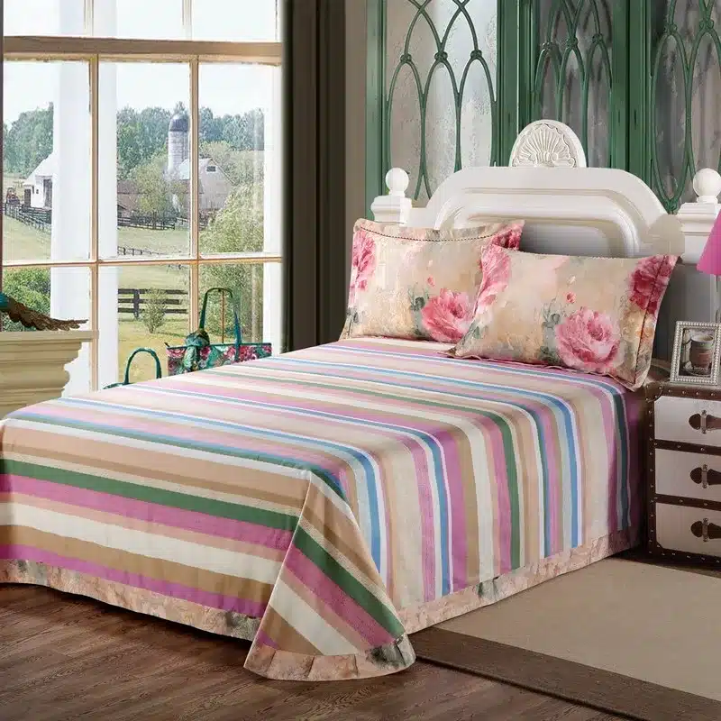 100% cotton bule jacquard floral luxury bedding sets queen king size duvet cover bed sheet set,bed set bed linen pillowcase 68