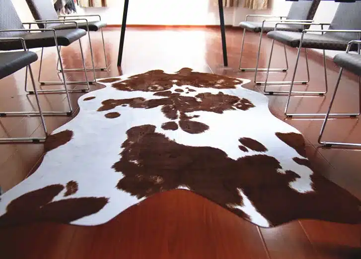 Imitation Cowhide Carpet Animal Floor Mat Living Room Bedroom Coffe Brown Black And White Fashion Originality Rug 6