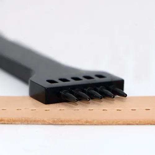 PGF leather carving 5 hole round hole cutting 5mm leather Tool 9