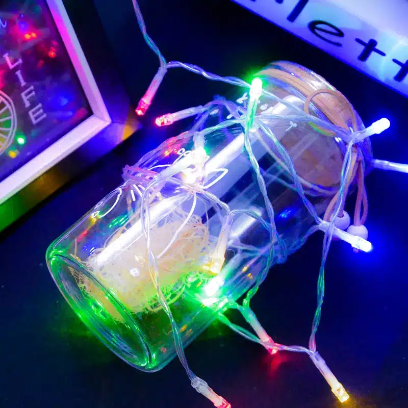 10m 220V LED Light Strap Lamp White Waterproof For Home Garden Christmas Decoration Outdoor Indoor Decor Christmas Tree Ornament 4