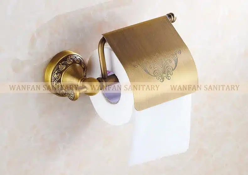 Good quality New Arrival Antique bronze finishing Paper Holder/Roll Holder/Tissue Holder,Bathroom Accessories 3708F 9