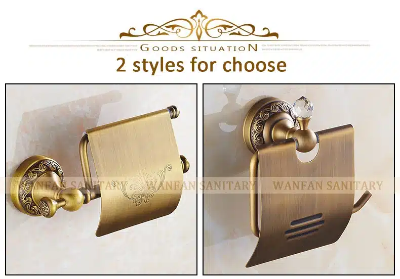 Good quality New Arrival Antique bronze finishing Paper Holder/Roll Holder/Tissue Holder,Bathroom Accessories 3708F 10
