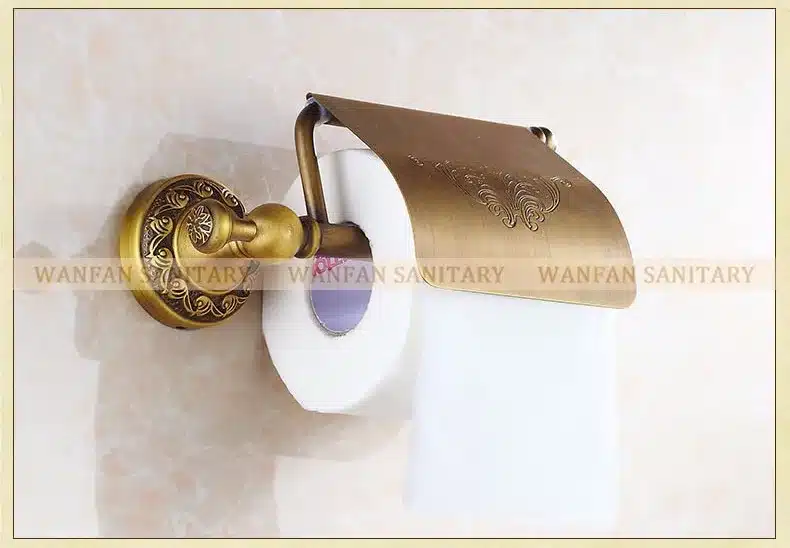 Good quality New Arrival Antique bronze finishing Paper Holder/Roll Holder/Tissue Holder,Bathroom Accessories 3708F 12