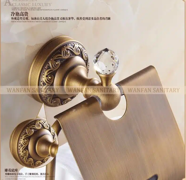 Good quality New Arrival Antique bronze finishing Paper Holder/Roll Holder/Tissue Holder,Bathroom Accessories 3708F 15