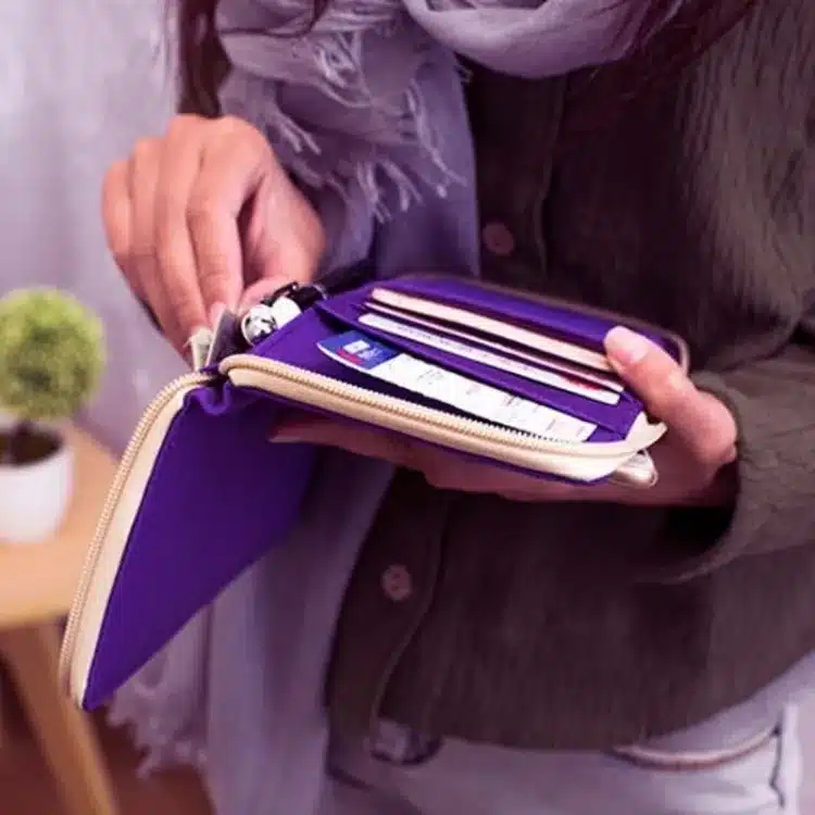 Hot Multifunctional Travel Documents Containing Portable Wallet Passport Storage Bags Package Set Passport Holder Organize Bag 3
