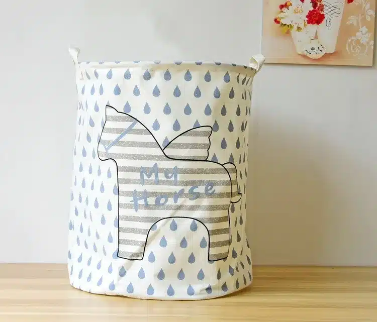 Free shipping Laundry Basket Storage 40*50cm Large Basket For Toy Washing Basket Dirty Clothes Sundries Basket Box Foldable 14