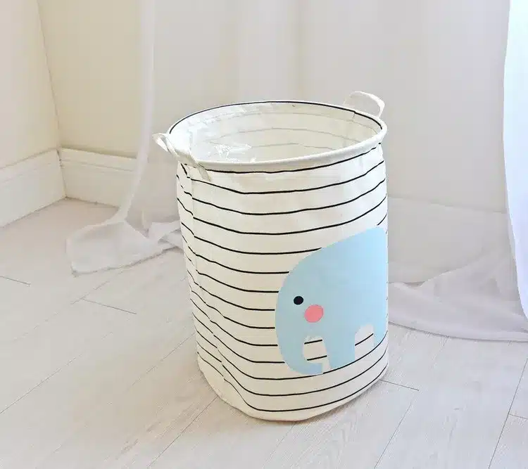 Free shipping Laundry Basket Storage 40*50cm Large Basket For Toy Washing Basket Dirty Clothes Sundries Basket Box Foldable 18