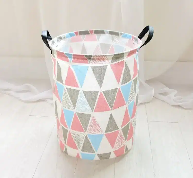 Free shipping Laundry Basket Storage 40*50cm Large Basket For Toy Washing Basket Dirty Clothes Sundries Basket Box Foldable 21