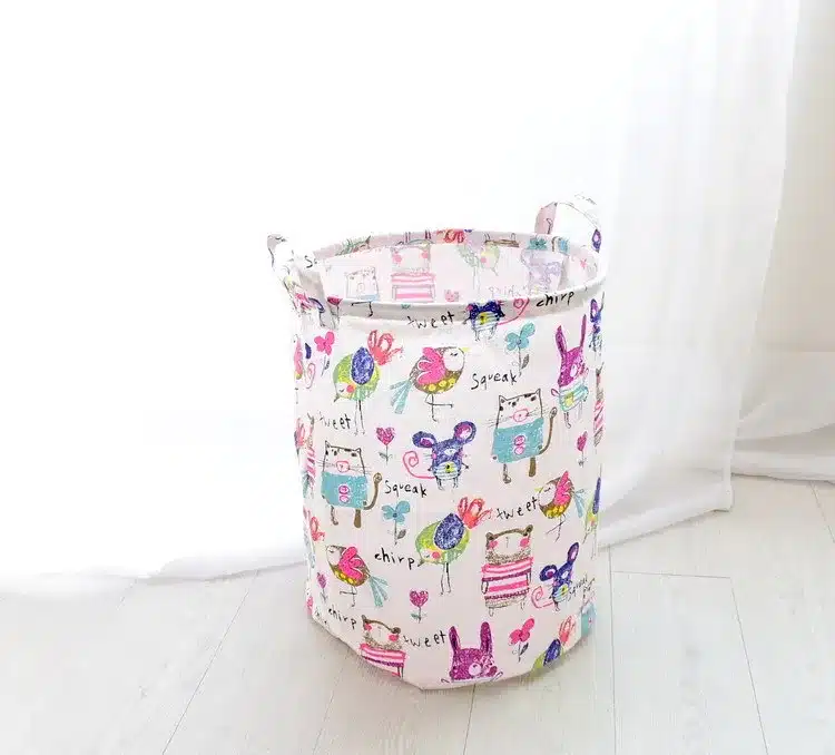 Free shipping Laundry Basket Storage 40*50cm Large Basket For Toy Washing Basket Dirty Clothes Sundries Basket Box Foldable 22