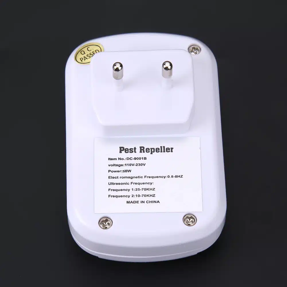 110-250V/6W Electronic Ultrasonic Mouse Killer Mouse Cockroach Trap Mosquito Repeller Insect Rats Spiders Control US/EU Plug 15