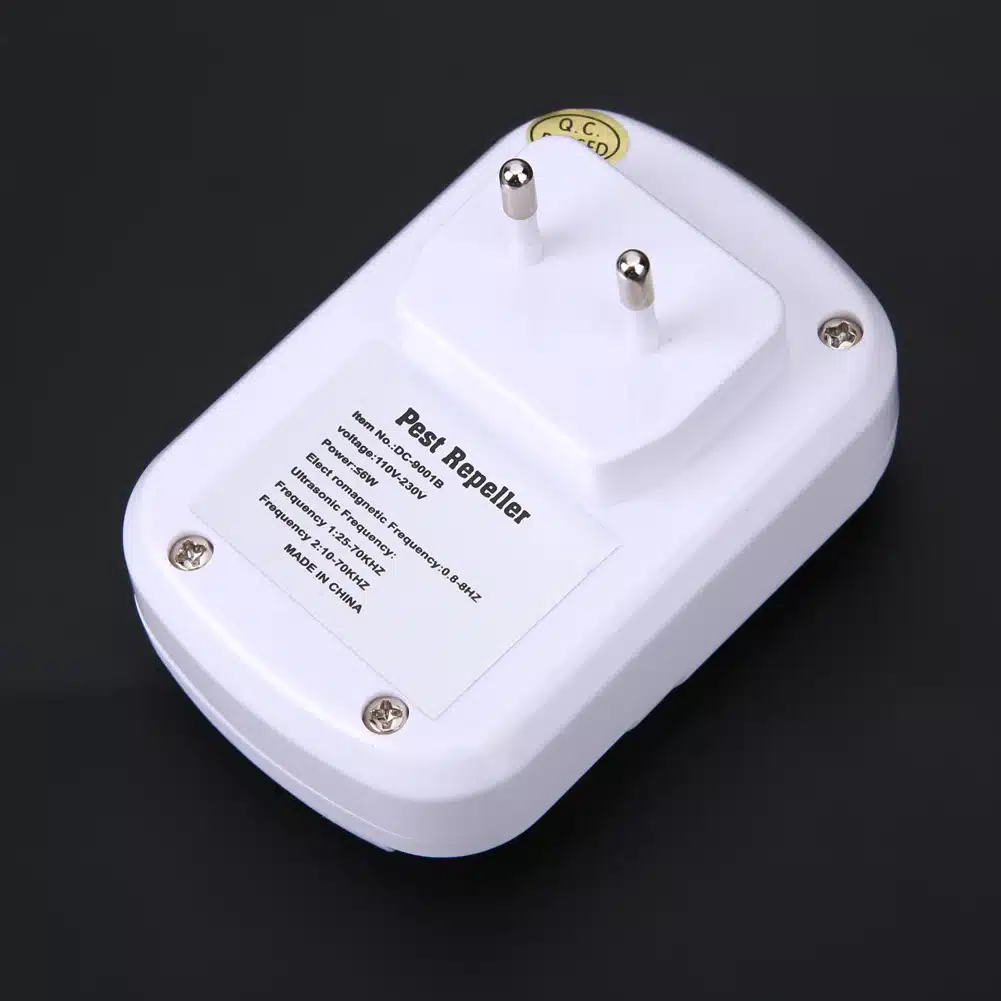 110-250V/6W Electronic Ultrasonic Mouse Killer Mouse Cockroach Trap Mosquito Repeller Insect Rats Spiders Control US/EU Plug 16