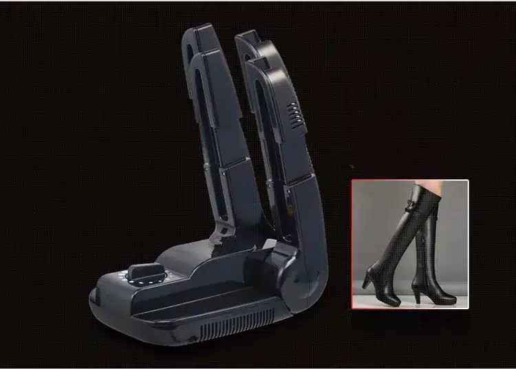 YJ HUMIDIFIER 220V Bake Shoe Device Drying Machine Sterilization Antiperspirant Folding Portable Electric Shoe Dryer shoes Black 7