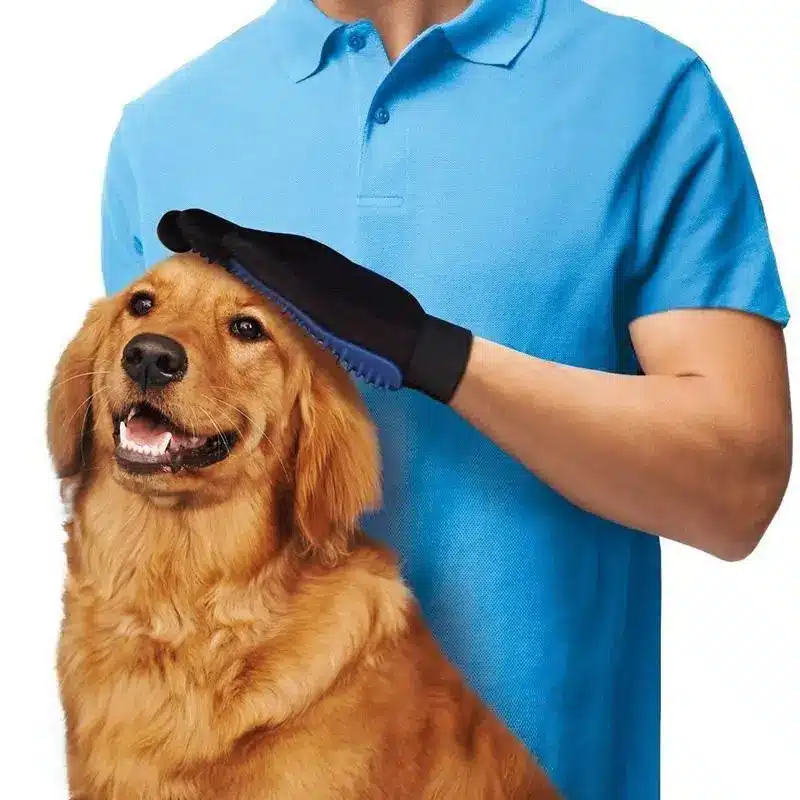 Pet Bath Groom Washing Cleaning Massage Glove for Gentle Efficient Pet Dog Cat Grooming Glove Mitts Brush Comb Cleaner Groomer 10
