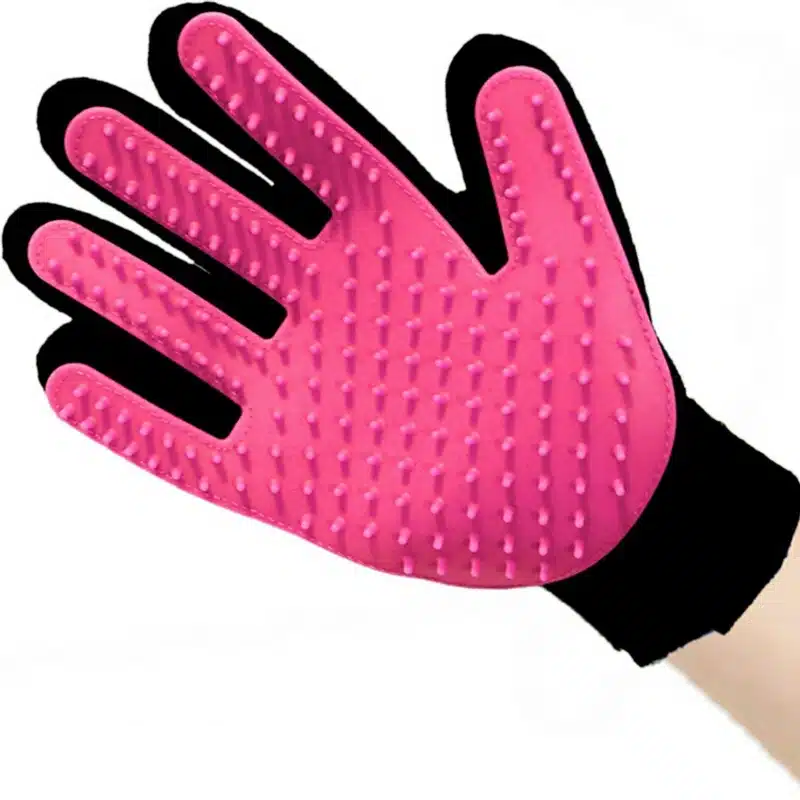 Pet Bath Groom Washing Cleaning Massage Glove for Gentle Efficient Pet Dog Cat Grooming Glove Mitts Brush Comb Cleaner Groomer 16