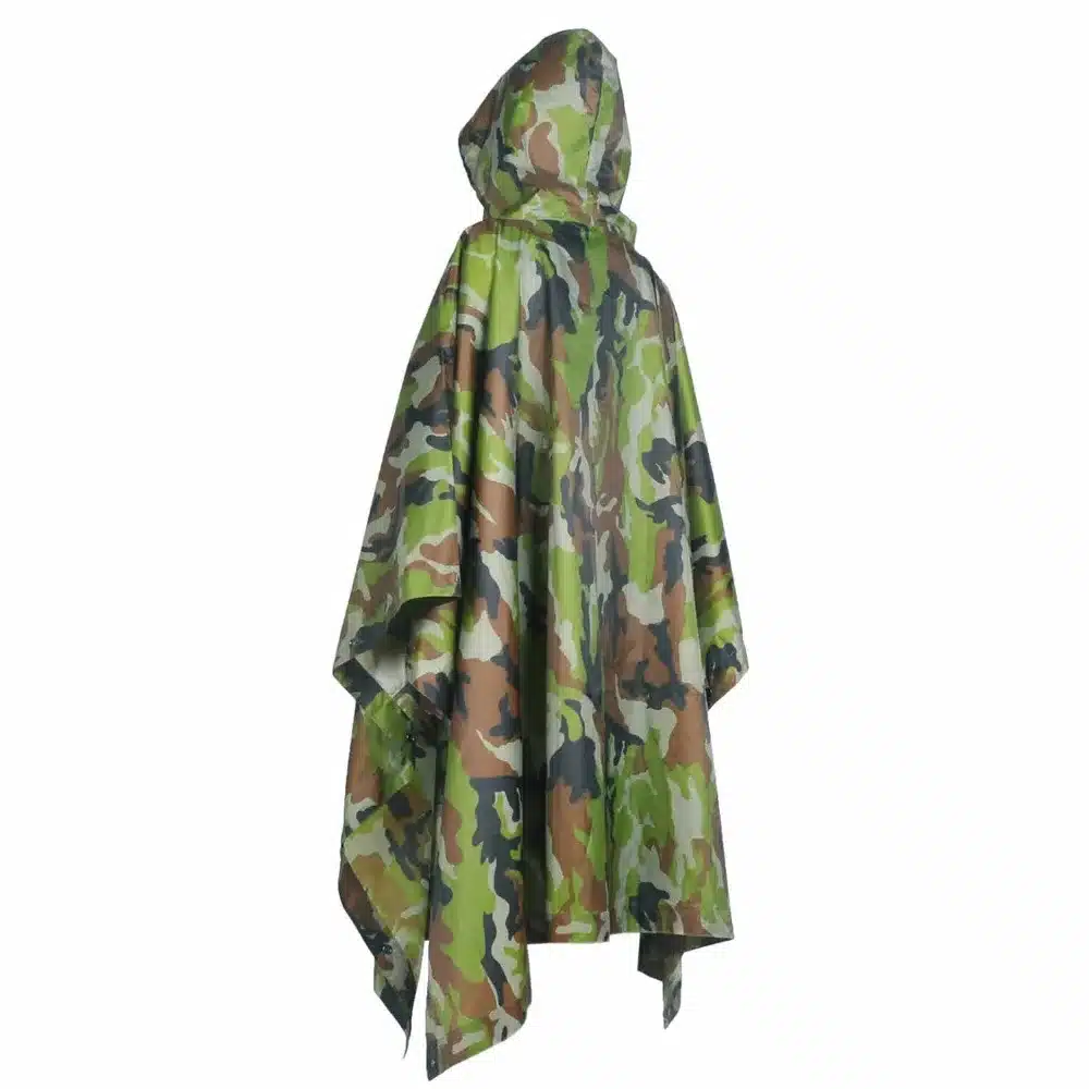 VILEAD Nylon Impermeable Outdoor Rain Coat Waterproof Raincoat Women Men Cloak Durable Motorcycle Poncho Camping Tour Rainwear 24