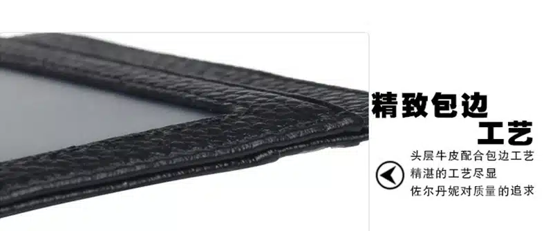 Ultra-thin Card Holder Mini wallets small Cow Leather purse High Quality Card Case With 4 Slots Fashion Style New 29