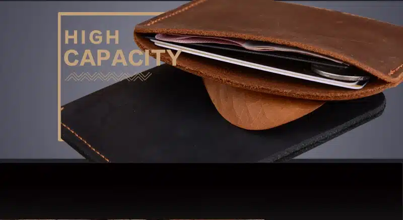 COWATHER 100% top quality Crazy horse genuine leather credit card holder for men new wallet for crads and coin 109 free shipping 13