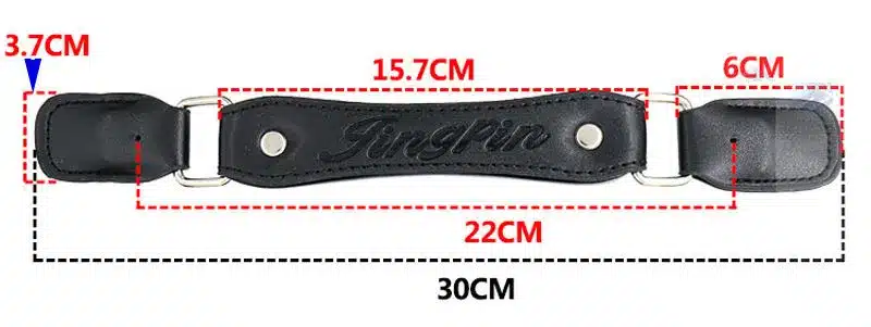 Luggage Replacement PU Leather Handle Fix Holders Suitcase Box Repair Accessories Pull Carry Strap 1