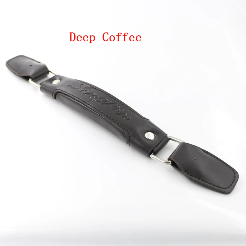 Luggage Replacement PU Leather Handle Fix Holders Suitcase Box Repair Accessories Pull Carry Strap 6