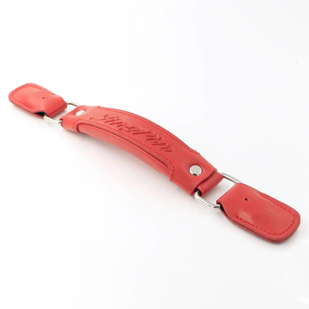 Luggage Replacement PU Leather Handle Fix Holders Suitcase Box Repair Accessories Pull Carry Strap 8