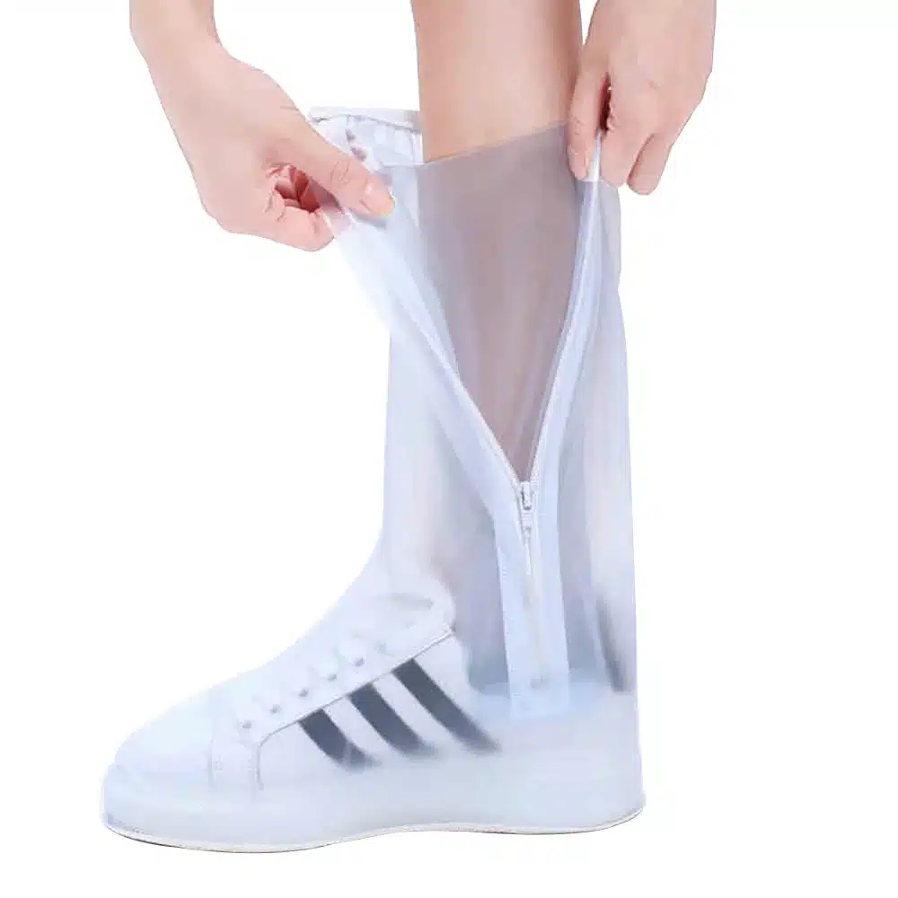 Soumit Waterproof Rain Reusable Shoes Covers for Rainy Day Non-slip Men&Women's Boot Overshoes Protection Cover Travel Equipment 11