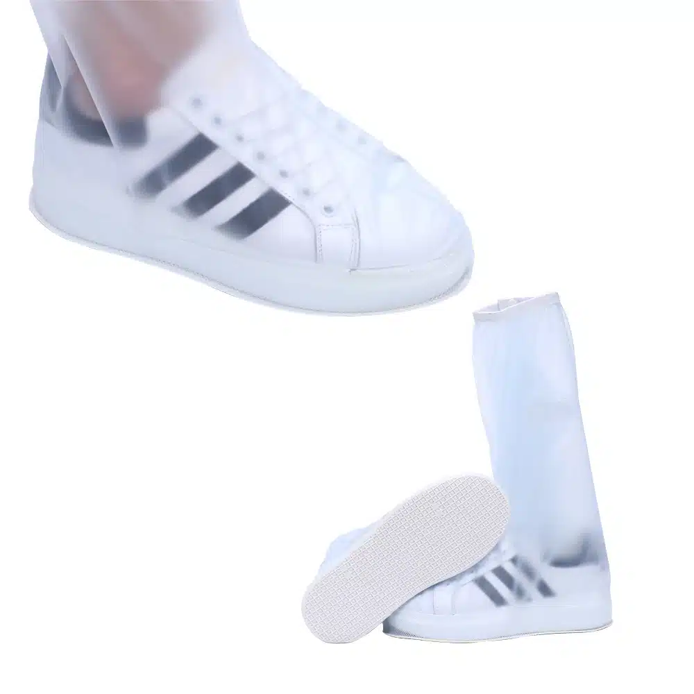 Soumit Waterproof Rain Reusable Shoes Covers for Rainy Day Non-slip Men&Women's Boot Overshoes Protection Cover Travel Equipment 14
