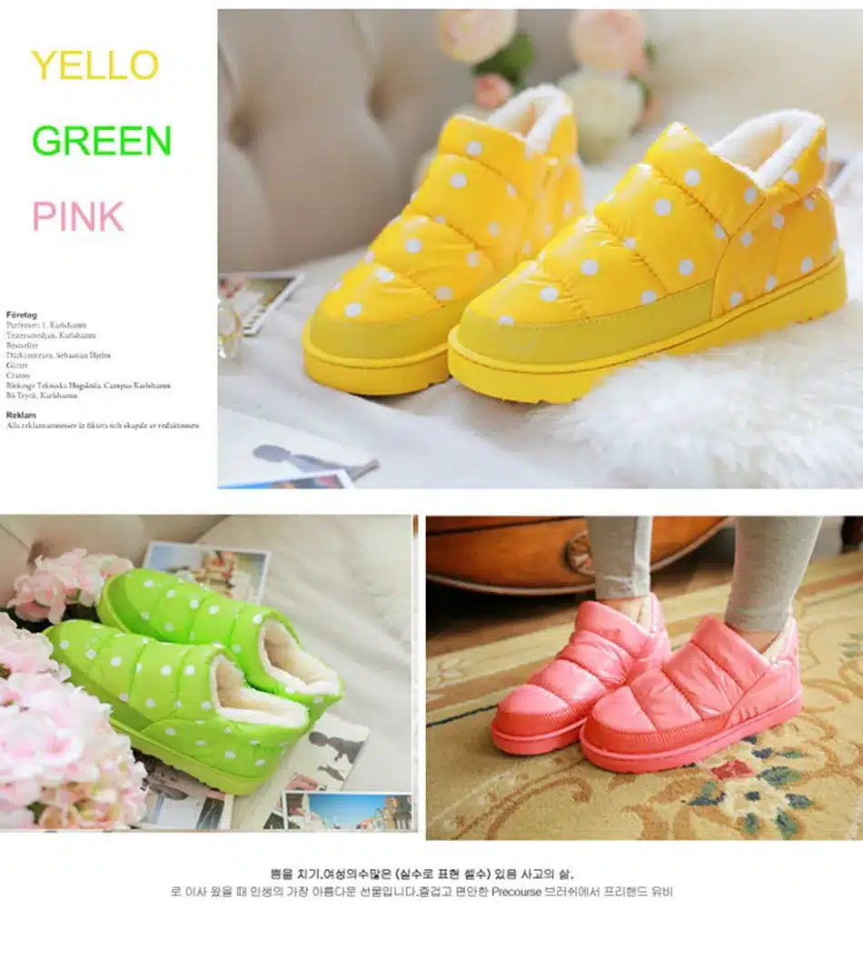 Women winter snow boots, warm flat and waterproof boots for winter size 36-43,free shipping 17
