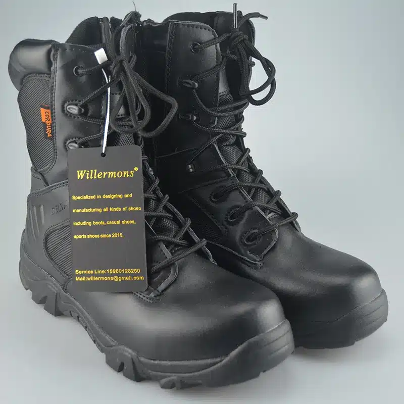 Winter/autumn Men Quality Brand Military Leather Boots Special Force Tactical Desert Combat Boats Outdoor Shoes Snow Boots 17
