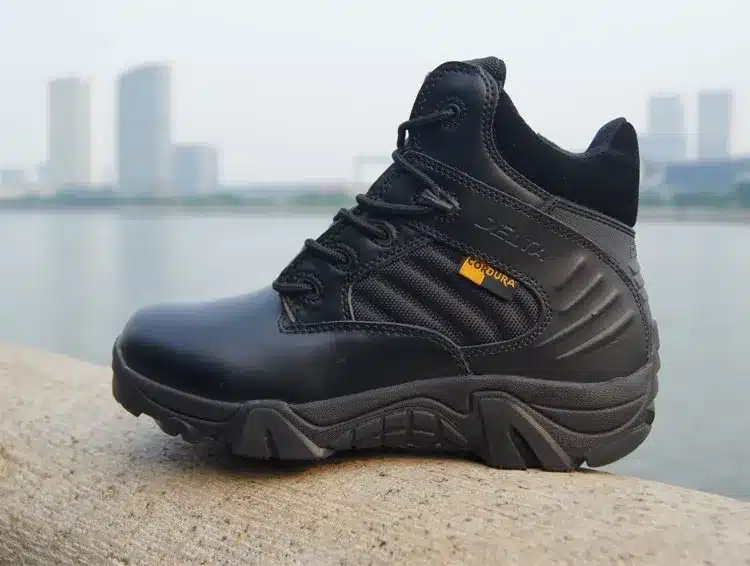 Winter/autumn Men Quality Brand Military Leather Boots Special Force Tactical Desert Combat Boats Outdoor Shoes Snow Boots 19