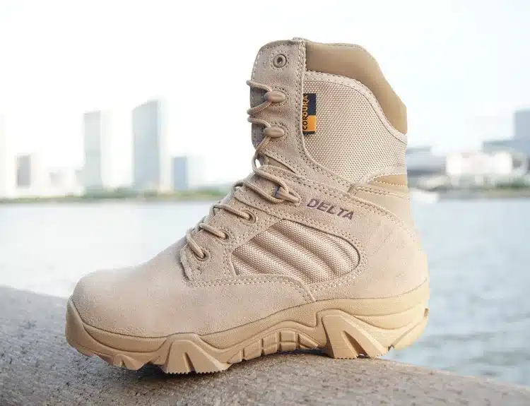 Winter/autumn Men Quality Brand Military Leather Boots Special Force Tactical Desert Combat Boats Outdoor Shoes Snow Boots 32